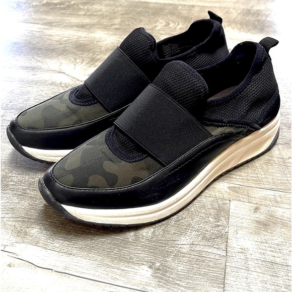 AK Anne Klein Camouflage Backdoor Slip-On Sport Sneakers - Picture 1 of 12